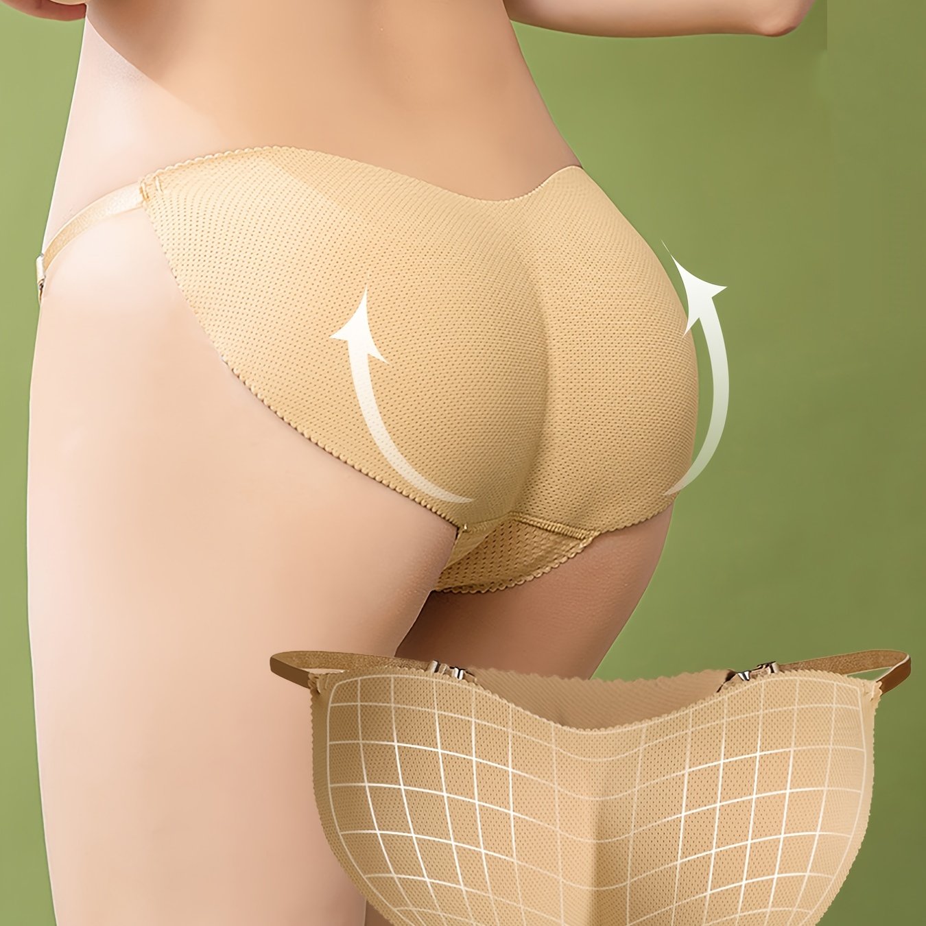 Invisible Boost Fake Butt Lifting Bikini Panties for Women – Ultra-Thin Breathable and Seamless Women's Lingerie for Natural Enhancement and All-Day Comfort Stevvex