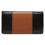 Checkbook Cover Brown/Black Strong & Courageous Josh. 1:9 EasyOptionXY LLC