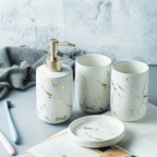 Nordic Matte Bathroom Accessories Set Pi-Mart