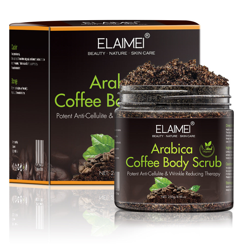 Coffee scrub exfoliating body scrub Lootquake LLC