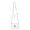 BeCool Women's Adult Crossbody Handbag with Purse 2-Piece Set Cream. EasyOptionXY LLC
