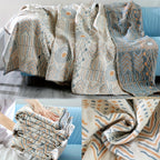 Versatile All-Season Sofa Towel Blanket - Reversible, Machine Washable, Perfect for Camping & Gifts Lootquake LLC