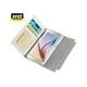 Samsung Galaxy S6 Genuine Leather Rfid Wallet Case And Metal Buckle Belt In Ivory EasyOptionXY LLC
