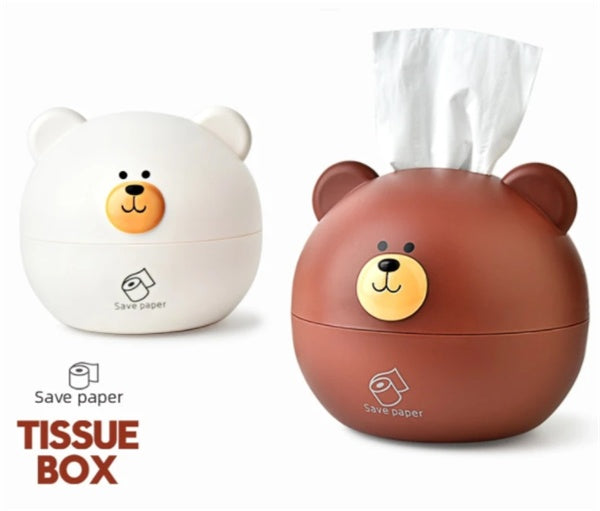 Cute Bear Tissue Box Pi-Mart