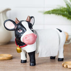 Tissue box animal face towel rack