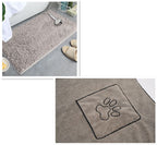 Thicken Floor Mat Bedroom Door Mat Toilet Bathroom Absorbent Floor Mat Pi-Mart