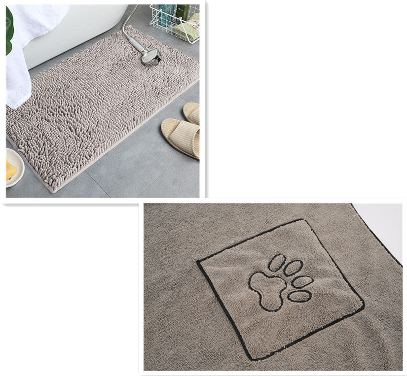 Thicken Floor Mat Bedroom Door Mat Toilet Bathroom Absorbent Floor Mat Pi-Mart