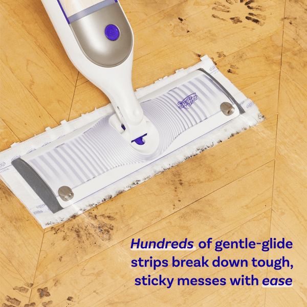 Swiffer PowerMop Wood Mopping Pad Refills for Floor Cleaning, 8 count EasyOptionXY LLC