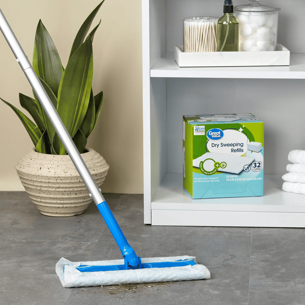 Great Value Dry Sweeping Cloth Refills, 32 Count EasyOptionXY LLC