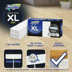 Swiffer Sweeper XL Heavy Duty Multi-Surface Dry Cloth Refills, 10 Count