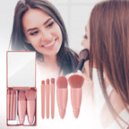 5Pcs Makeup Brushes Tool Set Cosmetic Powder Eye Shadow Foundation Blush Blending Make Up Brush Pi-Mart