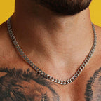 Paper Clip Chain Men Necklace Pi-Mart
