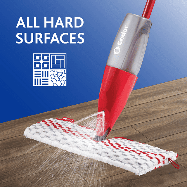 O-Cedar ProMist? MAX Microfiber Spray Mop, Reusable and Machine Washable Mop Pad EasyOptionXY LLC
