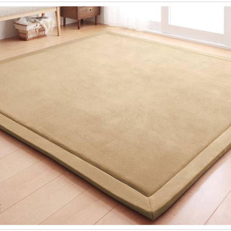 Thick Coral Velvet Carpet Tatami Crawling Non-slip Mat Pi-Mart
