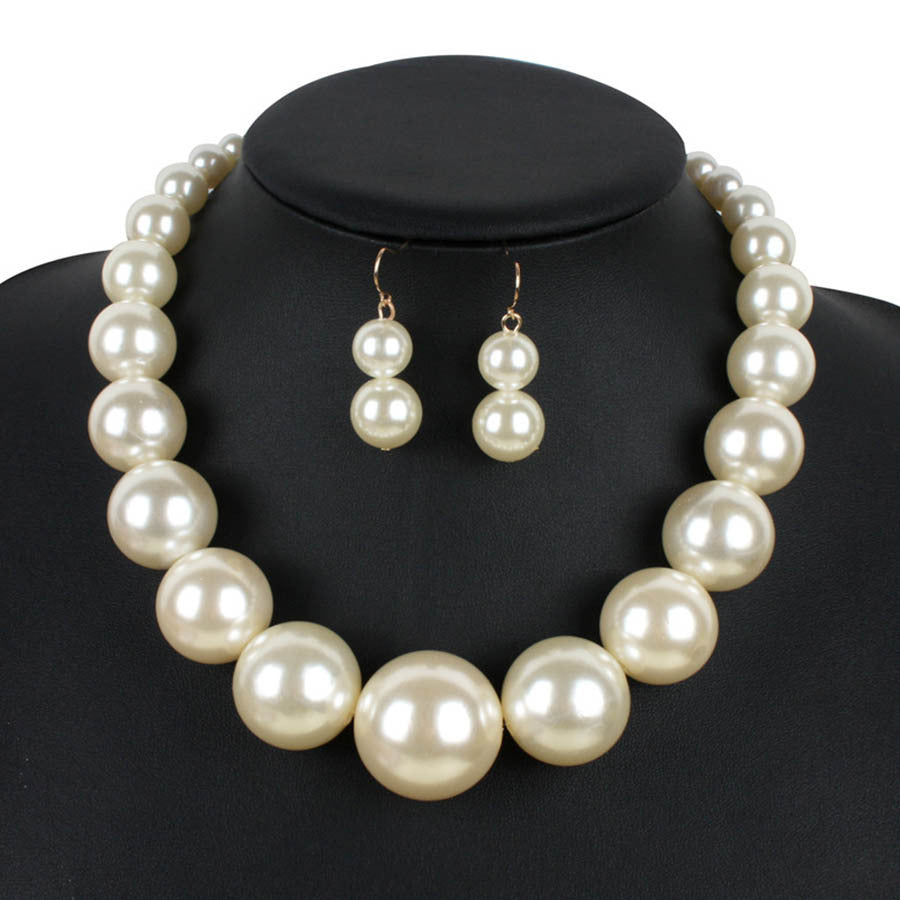 Pearl earring suit Pi-Mart