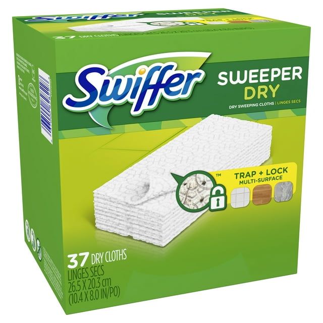 Swiffer Sweeper Dry Sweeping Pad Multi Surface Refills for Dusters Floor Mop, Unscented, 48 Count EasyOptionXY LLC