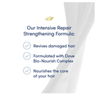 Dove Repairing Shampoo; Nutritive Solutions Intensive Repair with Keratin for All Hair Types; 31 fl oz