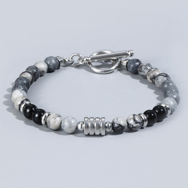 Clasp Tiger Eye Bracelet for Men - SJB-DIAMOND ELITES