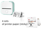 Portable Mini Printer for Students and Hobbyists, Bluetooth Thermal Label Printer - SJB-DIAMOND ELITES