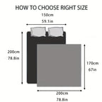 1pc Waterproof Pet Bed Cover, Waterproof Dog Bed Mattress, Urine Proof And Dog And Cat Sleeping Blanket Sofa Pad, Machine Washable