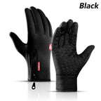 Waterproof Touchscreen Winter Gloves - Windproof Cold Weather Gloves for Cycling Skiing Hiking (Unisex, -5°C)