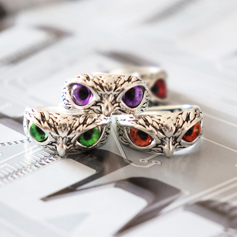 Fashion Resizable Owl Ring - SJB-DIAMOND ELITES
