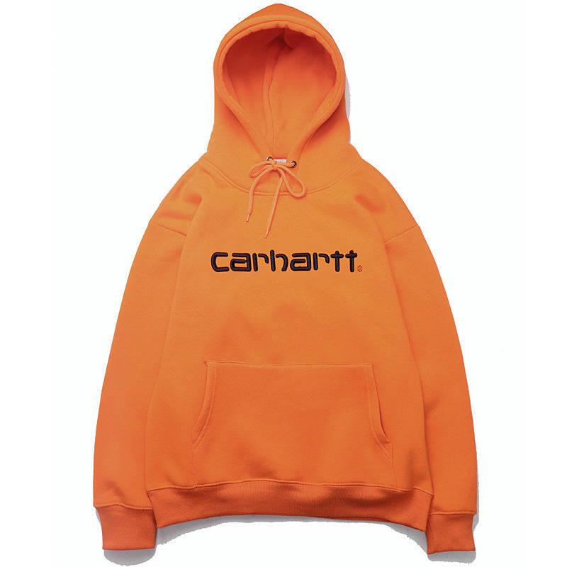 Embroidered Hooded Sweatshirt Pi-Mart