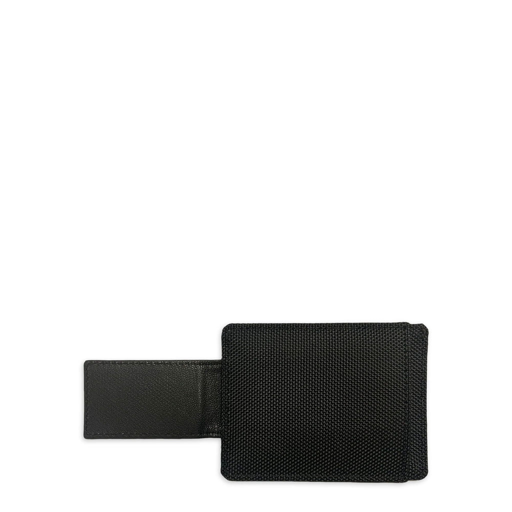 George Men's Nylon Card Case with Money Clip