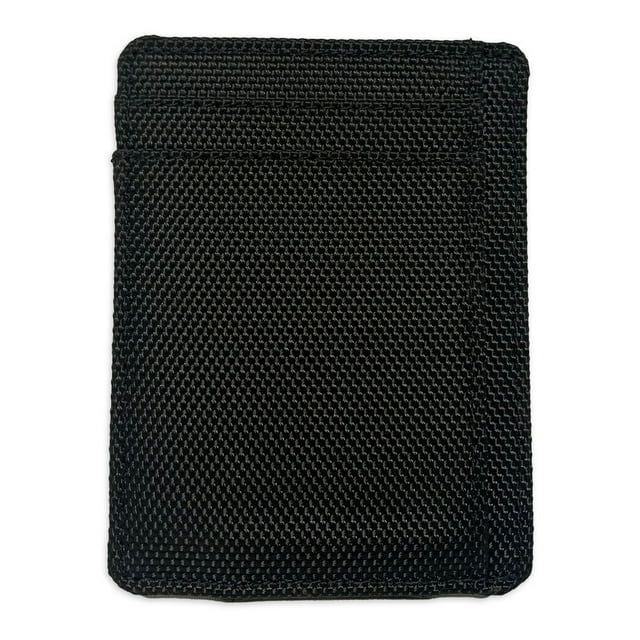 George Men's Nylon Card Case with Money Clip