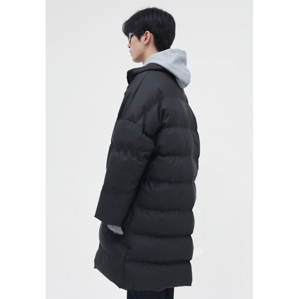 Loose And Simple Mid-length Personality Ins Tide Brand Cotton Jacket