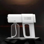 Electric Sanitizer Sprayer Handheld Blue Light Nano Steam Disinfection Spray Gun Home Car Wireless USB Humidifier Atomizer Pi-Mart