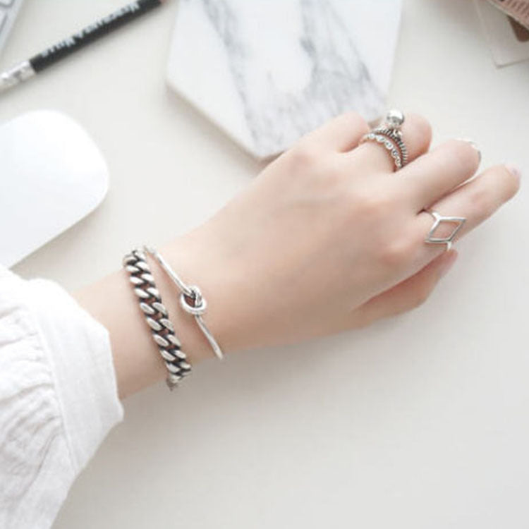 Simple Craft Single Knot  Bangle Bracelet Pi-Mart