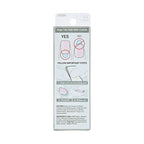 KISS imPRESS Color Long-Lasting Medium Coffin Press-On Nails, Solid White, 30 Pieces EasyOptionXY LLC