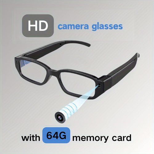 1pc Smart Glasses Camera 1080P Digital Video Recorder Camcorder Eye Protection DV Sports Action Camera for Traveling, Camping & Outdoor Activities, Adventure Gear, Modern Eyewear, Functional Design, Travel Recording, Compact Lootquake LLC
