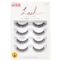KISS Lash Couture Faux Mink False Eyelashes, Little Black Dress, 4 Pairs EasyOptionXY LLC