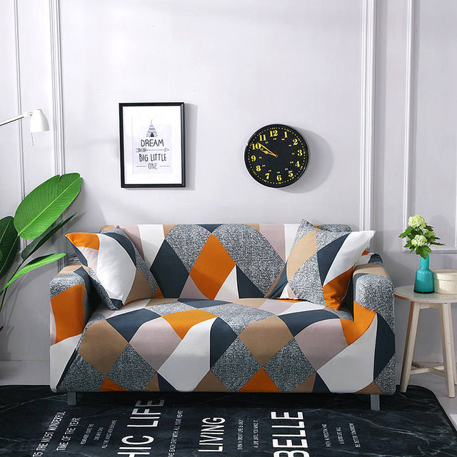 Printed sofa cushion sofa cover sofa cover Pi-Mart