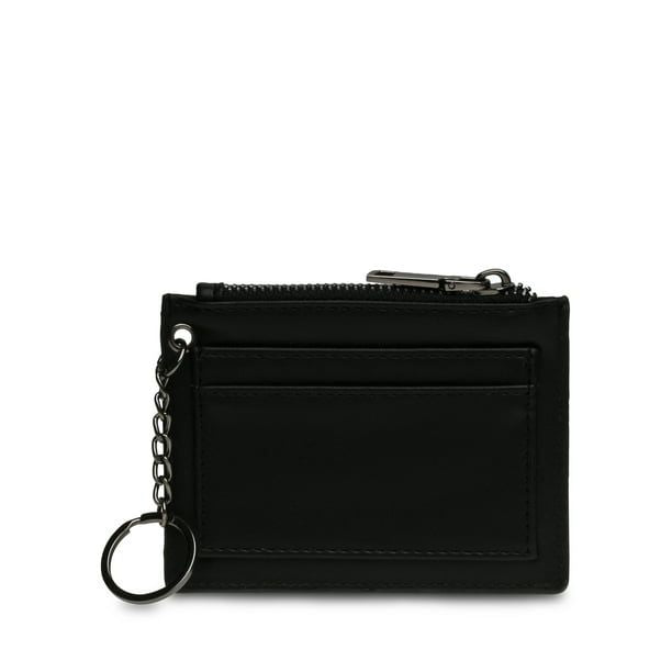 No Boundaries Women's Card Holder with Key Ring, Black EasyOptionXY LLC