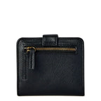 Time and Tru Women's Amelia Bi Fold Wallet Black