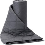 1pc Weighted Blanket 15 Lbs, 20lbs, 25lbs For Adults, Heavy Blanket With Breathable Fabric And Premium Glass Beads, Suitable For Queen/King Size Bed, Dark Grey Lootquake LLC