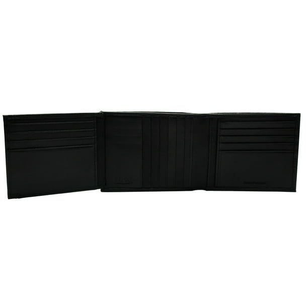 George Men's Jumbo Bifold ID Leather Wallet EasyOptionXY LLC