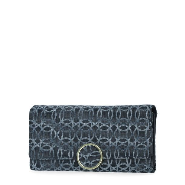Piper Clutch Wallet Blue