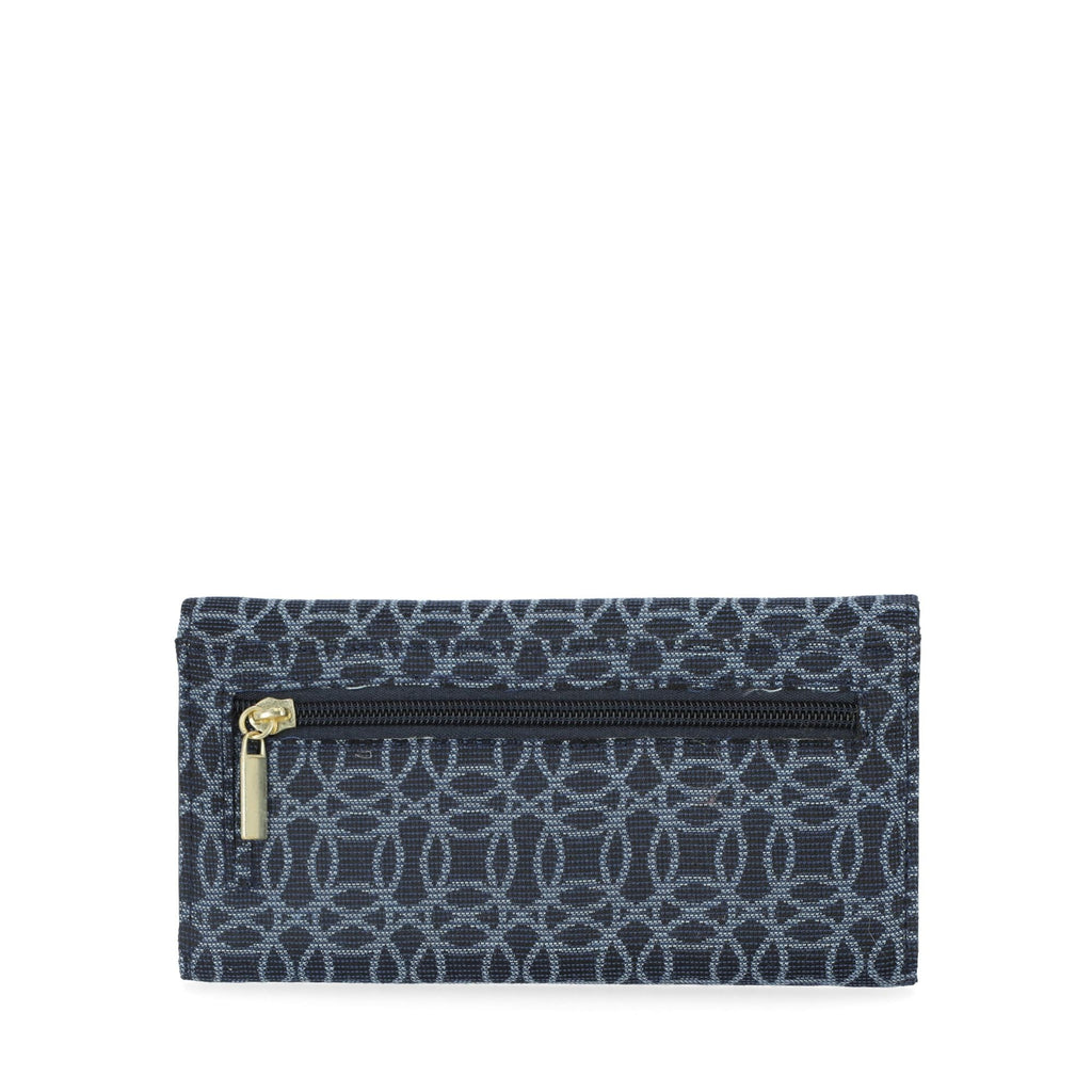 Piper Clutch Wallet Blue