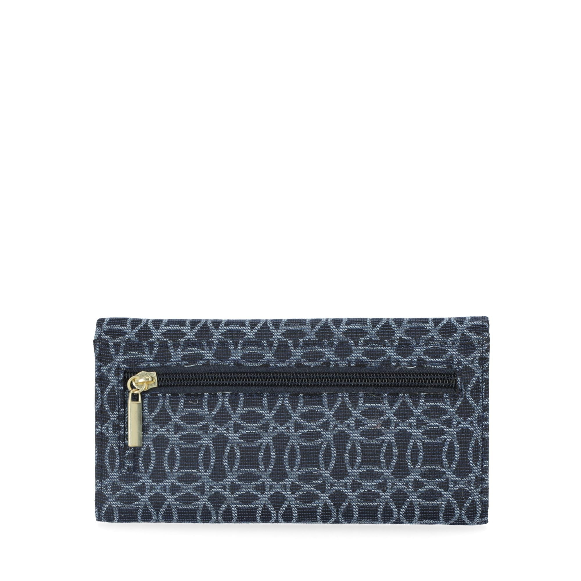 Piper Clutch Wallet Blue