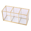 Glass makeup brush storage bucket Pi-Mart