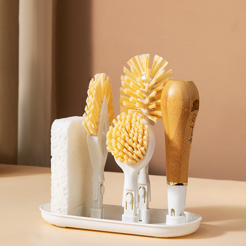 Three Head Cleaning Brush Multi-function Pi-Mart