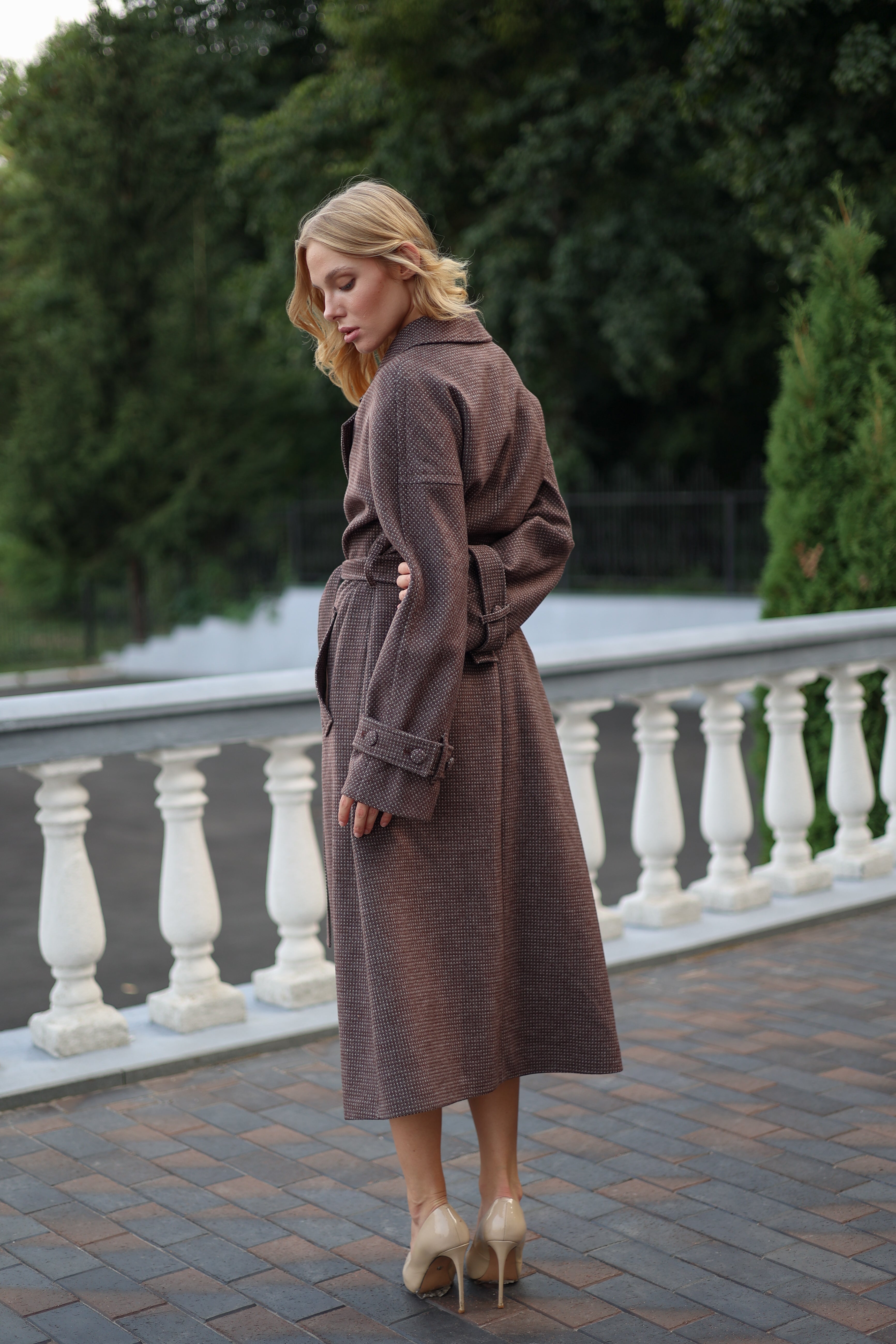 Classic Alpaca Wool Blend Coat - SJB-DIAMOND ELITES