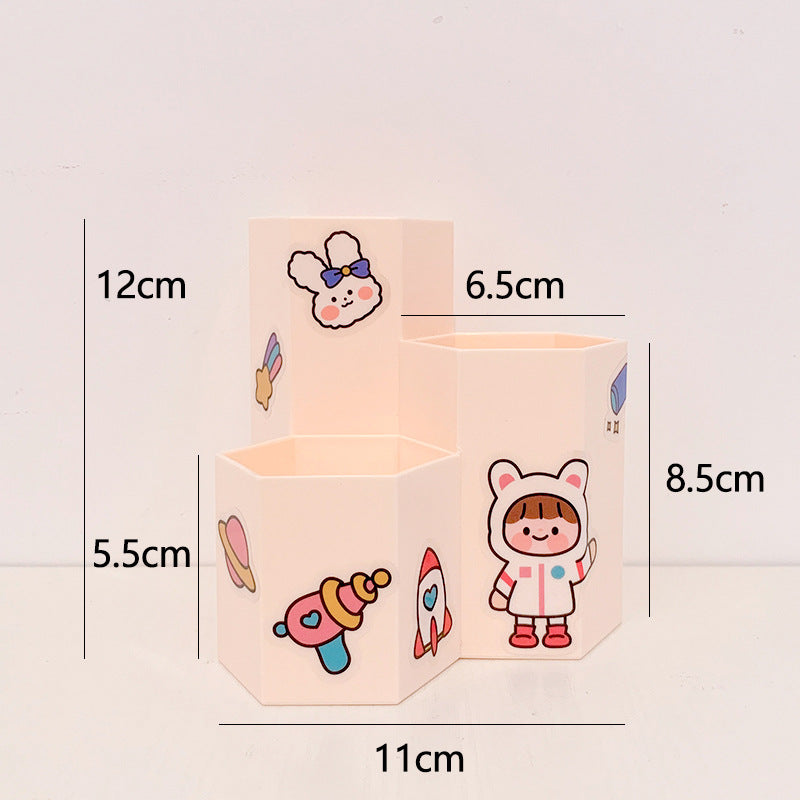 Multifunctional makeup brush tube Pi-Mart