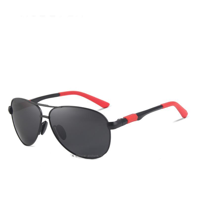 Men 100% Polarized Aluminum Alloy Frame Sunglasses  In Elegant Retro Classic Men's Driving Pilot  Style - SJB-DIAMOND ELITES