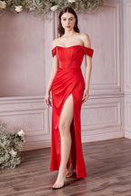 Corset Soft Satin Dress Purplish Diva