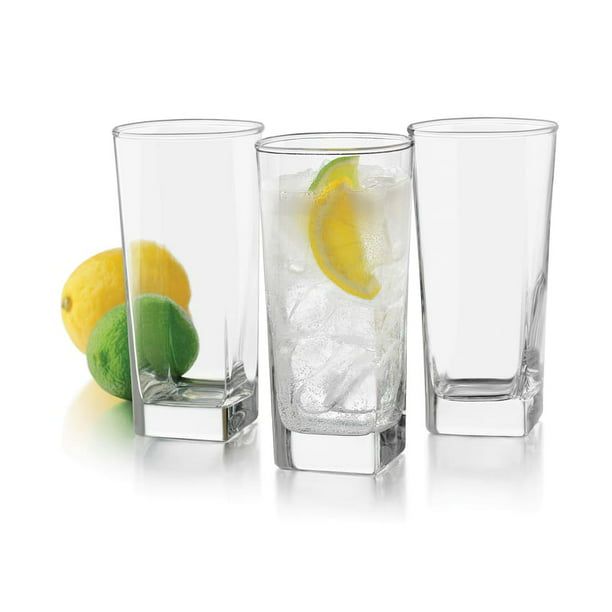 Better Homes & Gardens Hollis Drinking Glasses, 14.4 oz, Set of 8 EasyOptionXY LLC